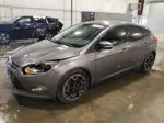 2014 Ford Focus Se Gray vin: 1FADP3K24EL208021