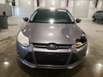 2014 Ford Focus Se Gray vin: 1FADP3K24EL208021