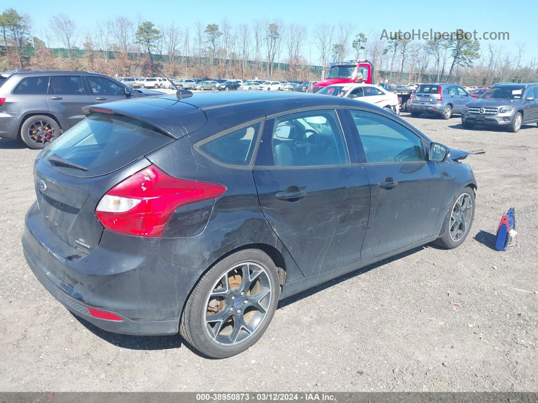 2014 Ford Focus Se Black vin: 1FADP3K24EL293278