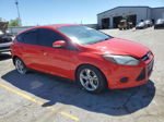 2014 Ford Focus Se Красный vin: 1FADP3K24EL309155