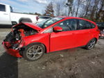 2014 Ford Focus Se Red vin: 1FADP3K24EL319149