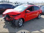 2014 Ford Focus Se Red vin: 1FADP3K24EL363880