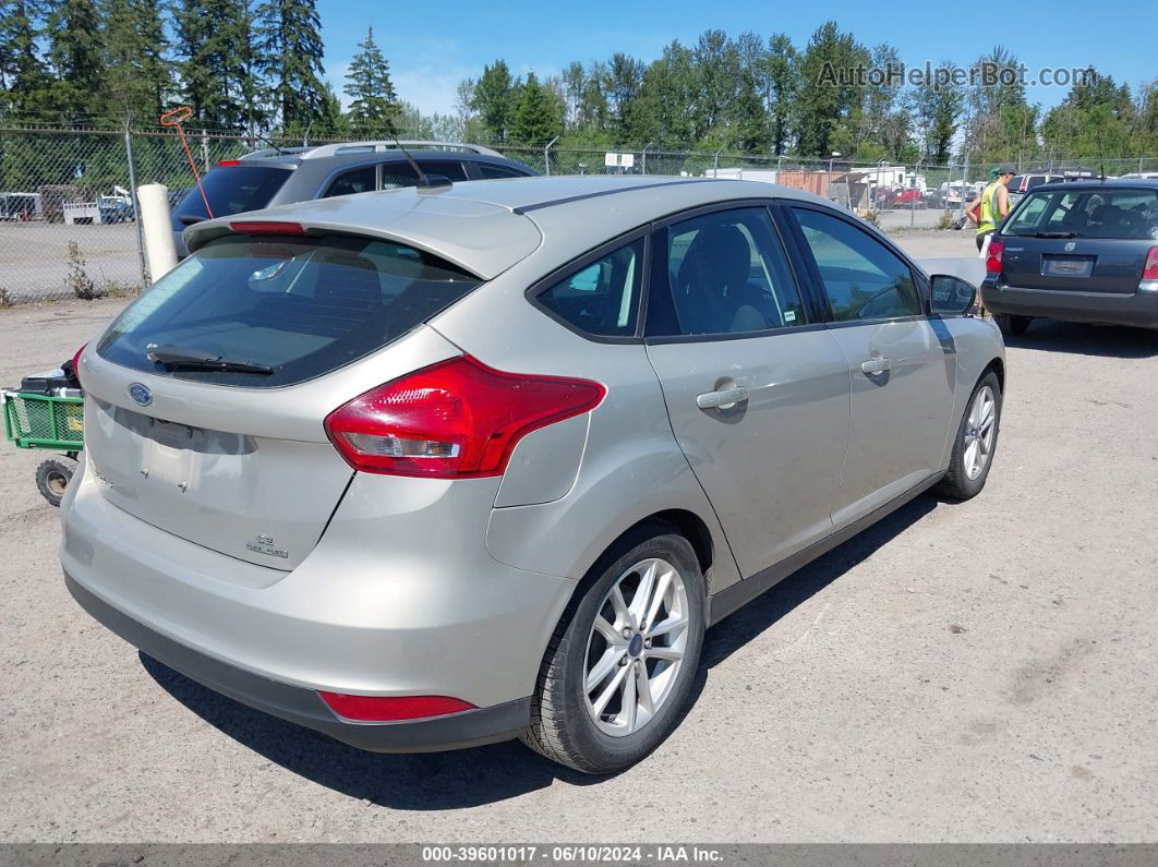 2016 Ford Focus Se Gold vin: 1FADP3K24GL214114