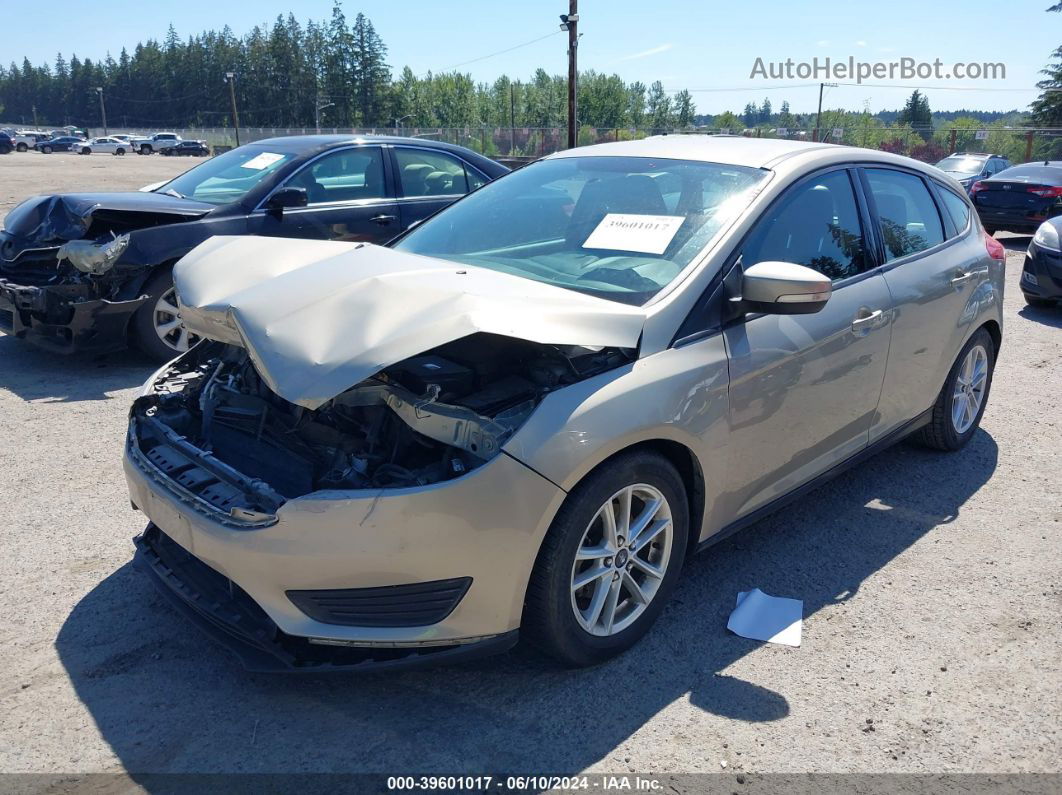 2016 Ford Focus Se Gold vin: 1FADP3K24GL214114