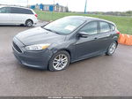 2016 Ford Focus Se Gray vin: 1FADP3K24GL216591