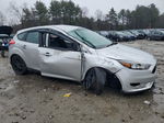 2016 Ford Focus Se Silver vin: 1FADP3K24GL330638