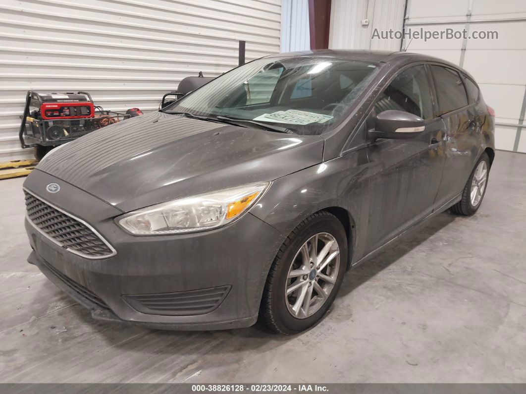 2016 Ford Focus Se Black vin: 1FADP3K24GL337752