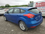 2018 Ford Focus Se Blue vin: 1FADP3K24JL239263