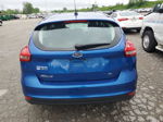 2018 Ford Focus Se Blue vin: 1FADP3K24JL239263