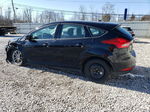 2018 Ford Focus Se Black vin: 1FADP3K24JL330260