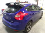2013 Ford Focus Se Blue vin: 1FADP3K25DL128547