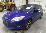 2013 Ford Focus Se Blue vin: 1FADP3K25DL128547