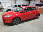 2013 Ford Focus Se Red vin: 1FADP3K25DL190823