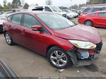 2013 Ford Focus Se Burgundy vin: 1FADP3K25DL216692