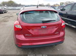 2013 Ford Focus Se Burgundy vin: 1FADP3K25DL216692