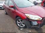 2013 Ford Focus Se Бордовый vin: 1FADP3K25DL216692