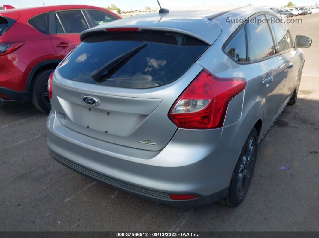 2013 Ford Focus Se Silver vin: 1FADP3K25DL237705