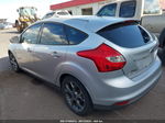 2013 Ford Focus Se Silver vin: 1FADP3K25DL237705