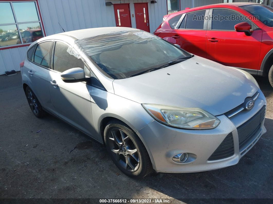 2013 Ford Focus Se Silver vin: 1FADP3K25DL237705