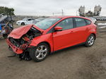 2013 Ford Focus Se Red vin: 1FADP3K25DL260319