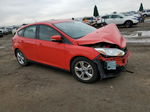 2013 Ford Focus Se Red vin: 1FADP3K25DL260319