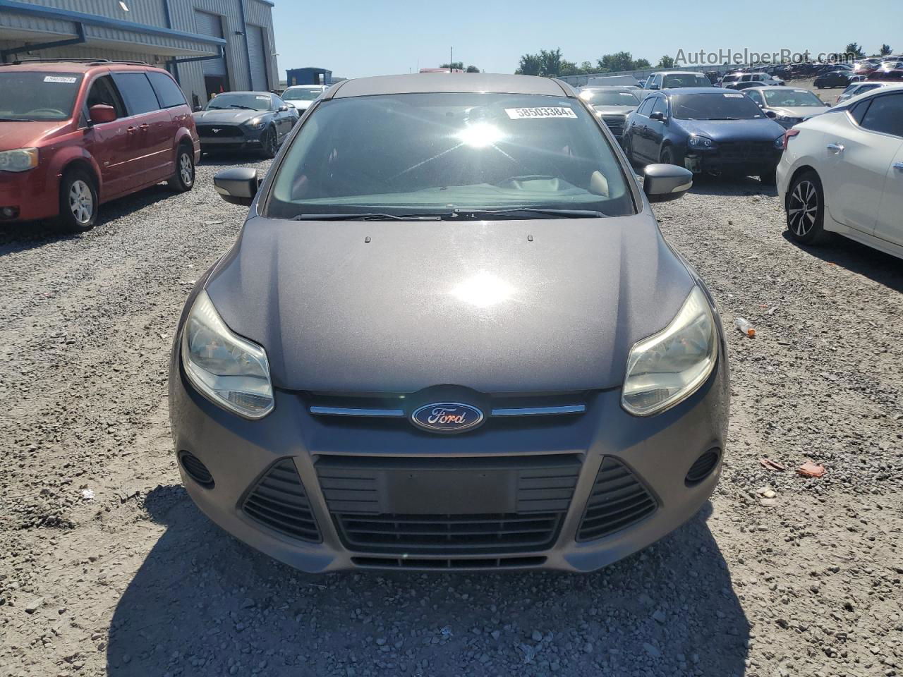 2013 Ford Focus Se Charcoal vin: 1FADP3K25DL309776