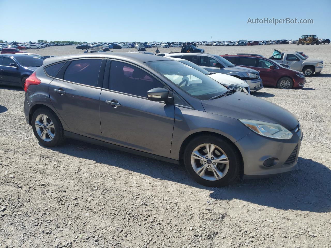 2013 Ford Focus Se Charcoal vin: 1FADP3K25DL309776