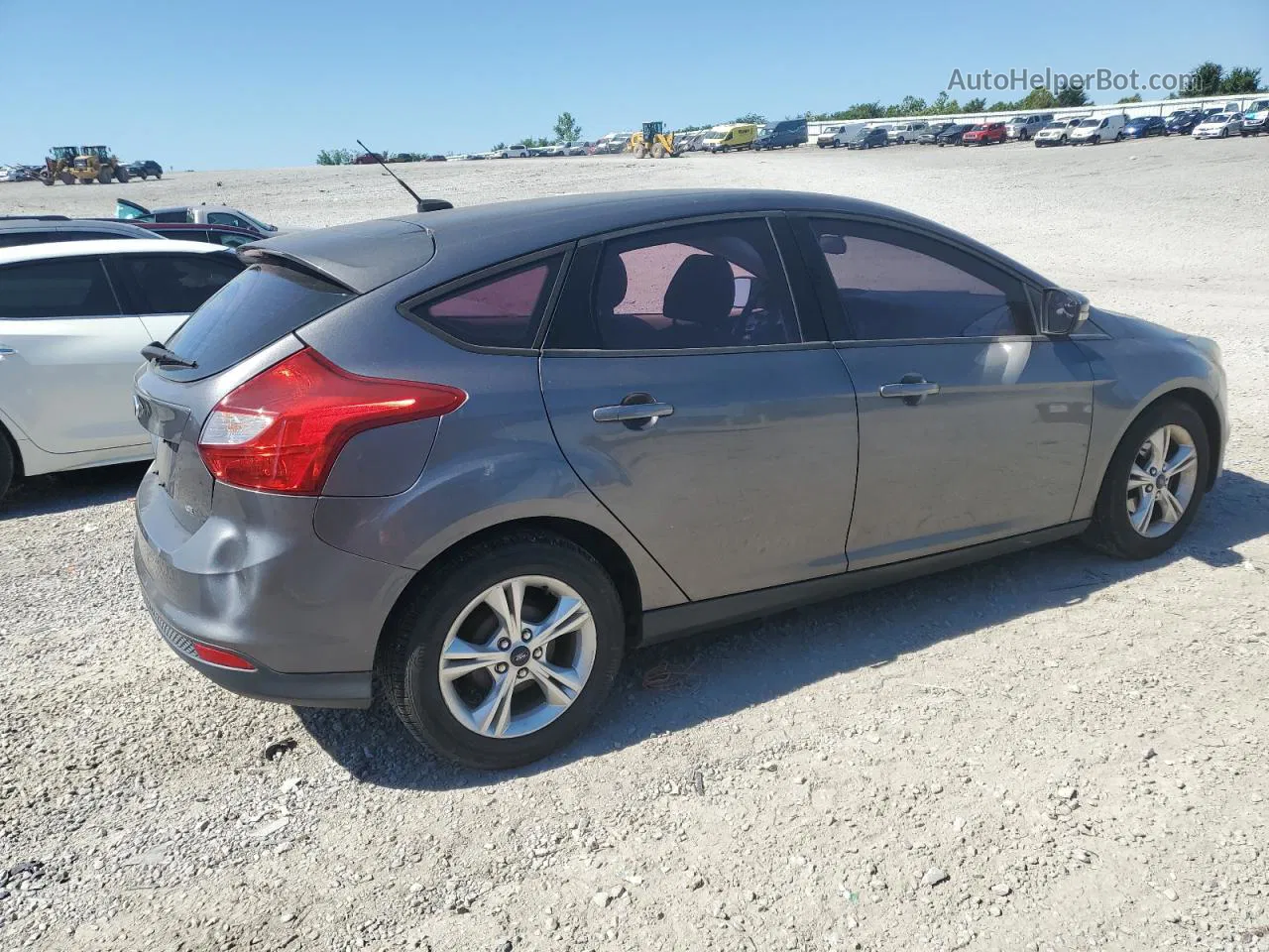 2013 Ford Focus Se Charcoal vin: 1FADP3K25DL309776