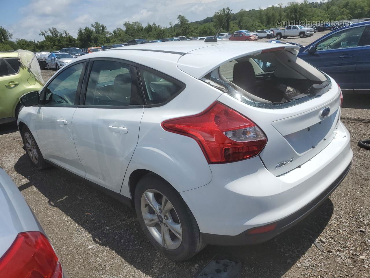 2013 Ford Focus Se Белый vin: 1FADP3K25DL341935