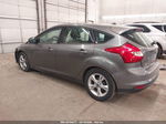 2013 Ford Focus Se Gray vin: 1FADP3K25DL382033