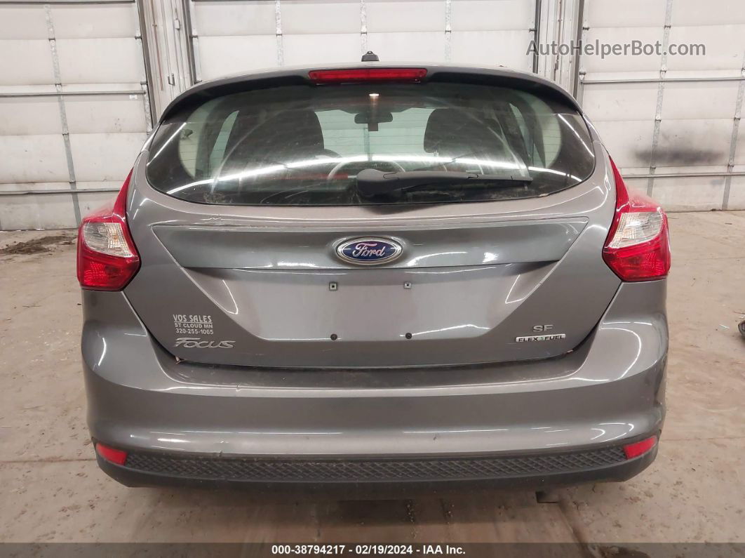 2013 Ford Focus Se Gray vin: 1FADP3K25DL382033