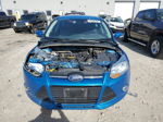 2014 Ford Focus Se Blue vin: 1FADP3K25EL131417