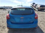 2014 Ford Focus Se Синий vin: 1FADP3K25EL131417