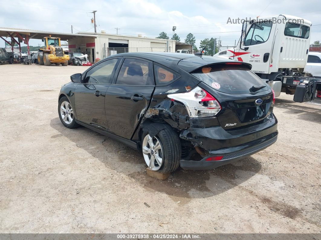 2014 Ford Focus Se Black vin: 1FADP3K25EL183288