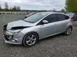 2014 Ford Focus Se Silver vin: 1FADP3K25EL211462