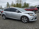 2014 Ford Focus Se Silver vin: 1FADP3K25EL211462