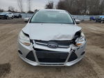 2014 Ford Focus Se Серебряный vin: 1FADP3K25EL214829