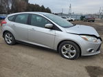 2014 Ford Focus Se Silver vin: 1FADP3K25EL214829