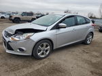 2014 Ford Focus Se Silver vin: 1FADP3K25EL214829