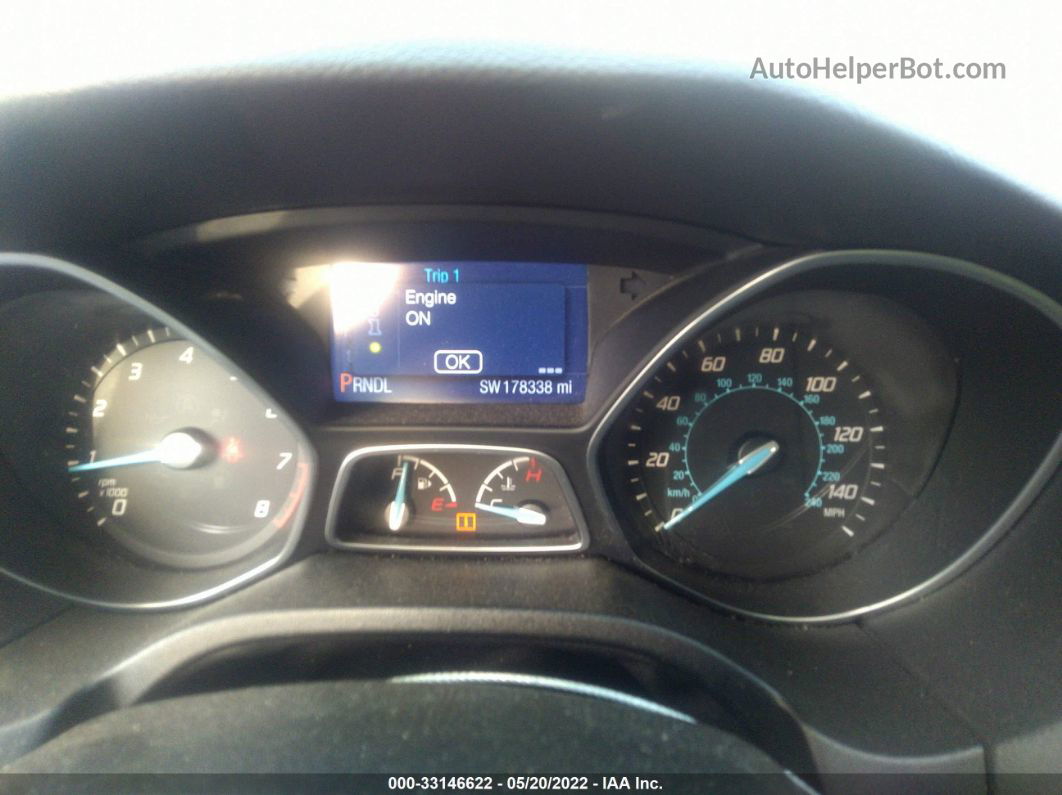 2014 Ford Focus Se Темно-бордовый vin: 1FADP3K25EL273086