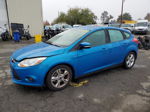 2014 Ford Focus Se Синий vin: 1FADP3K25EL312386