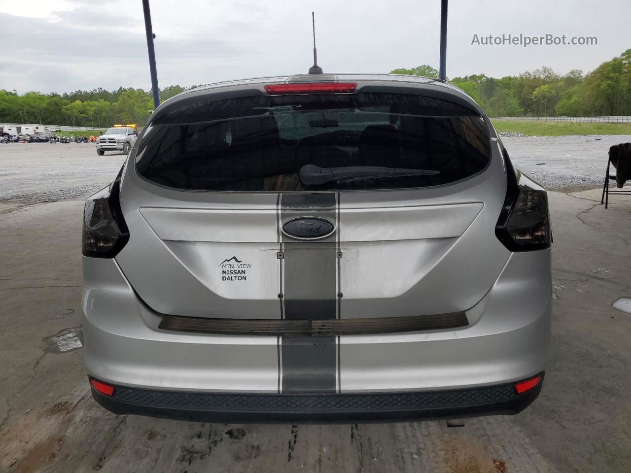 2014 Ford Focus Se Silver vin: 1FADP3K25EL315899