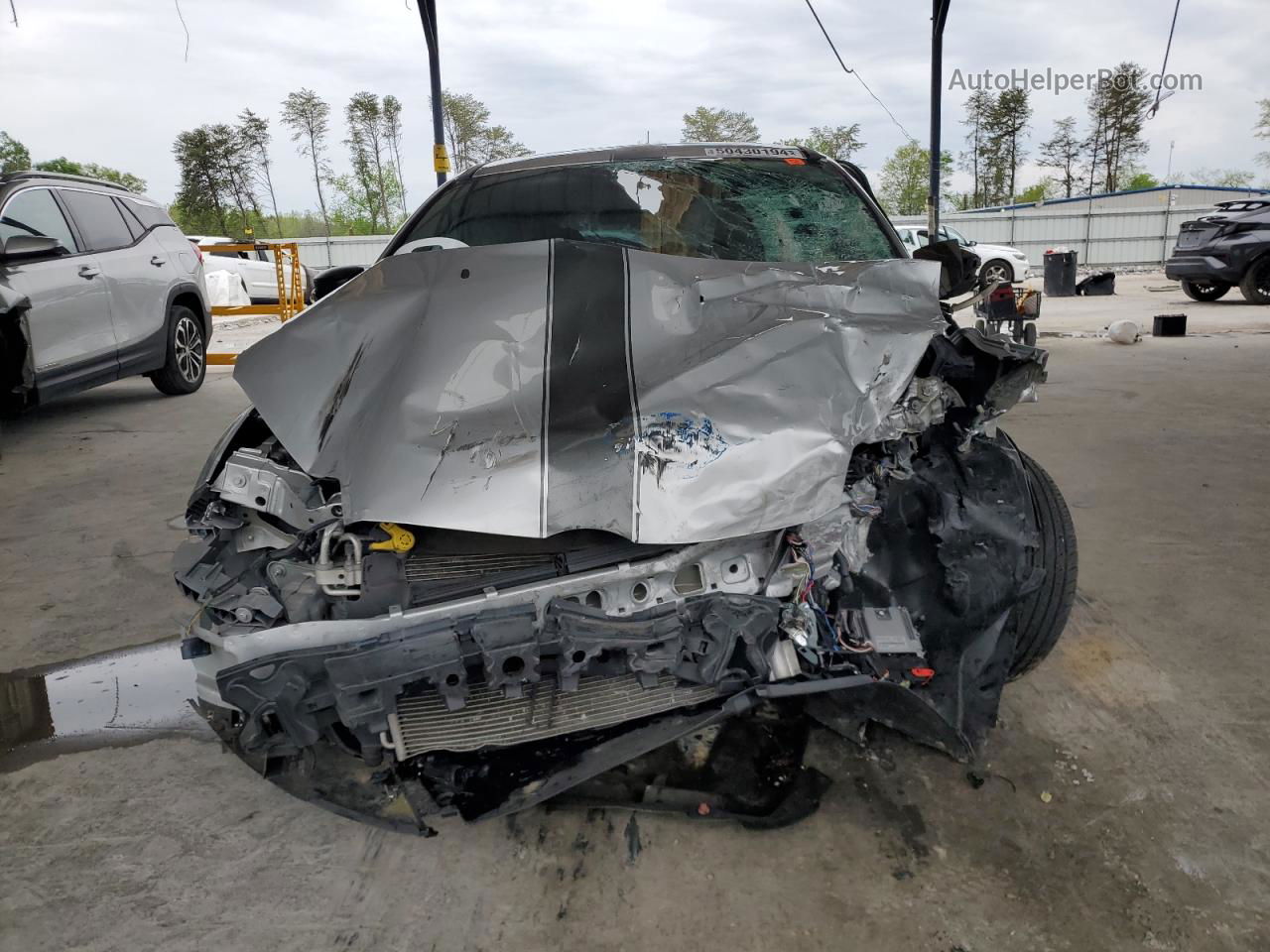 2014 Ford Focus Se Silver vin: 1FADP3K25EL315899