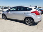 2014 Ford Focus Se Silver vin: 1FADP3K25EL451787