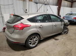 2016 Ford Focus Se Silver vin: 1FADP3K25GL351790