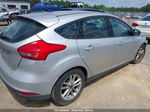 2018 Ford Focus Se Silver vin: 1FADP3K25JL316108