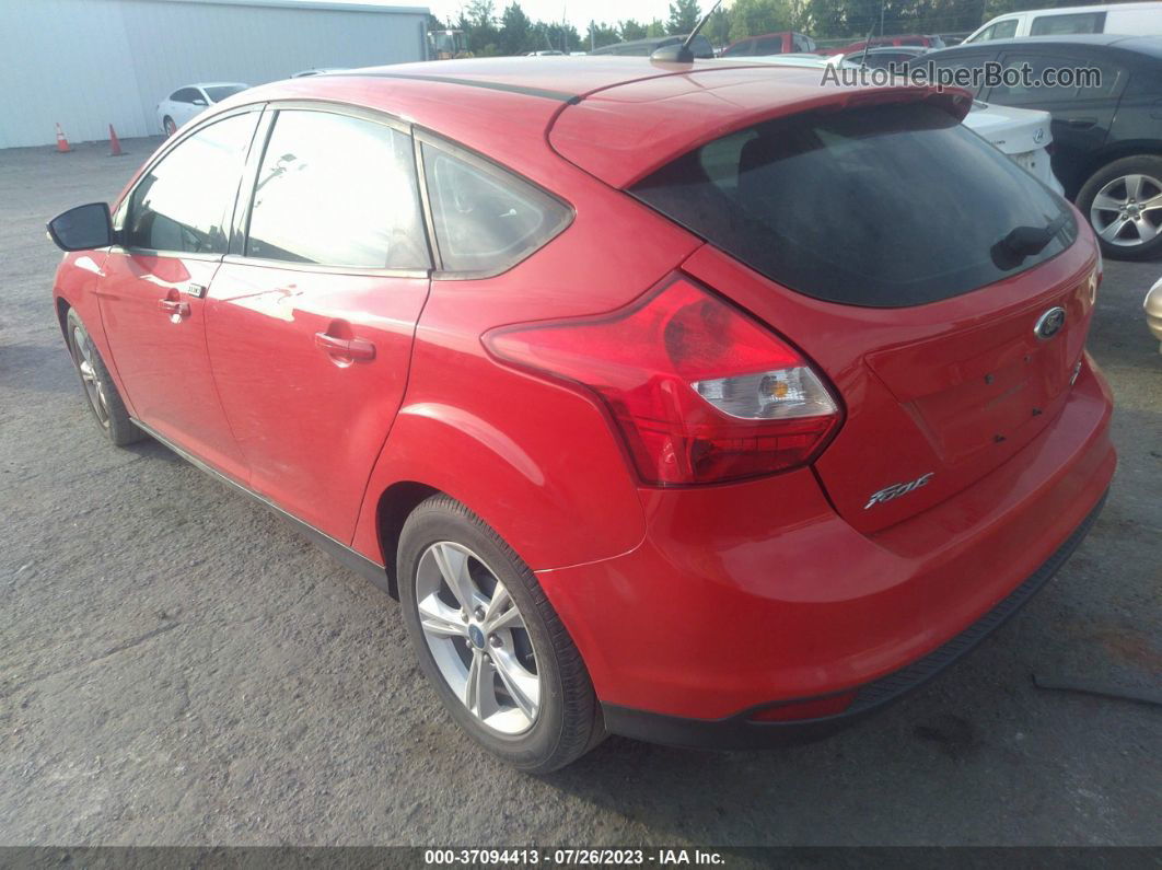 2013 Ford Focus Se Red vin: 1FADP3K26DL123406