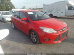 2013 Ford Focus Se Красный vin: 1FADP3K26DL123406