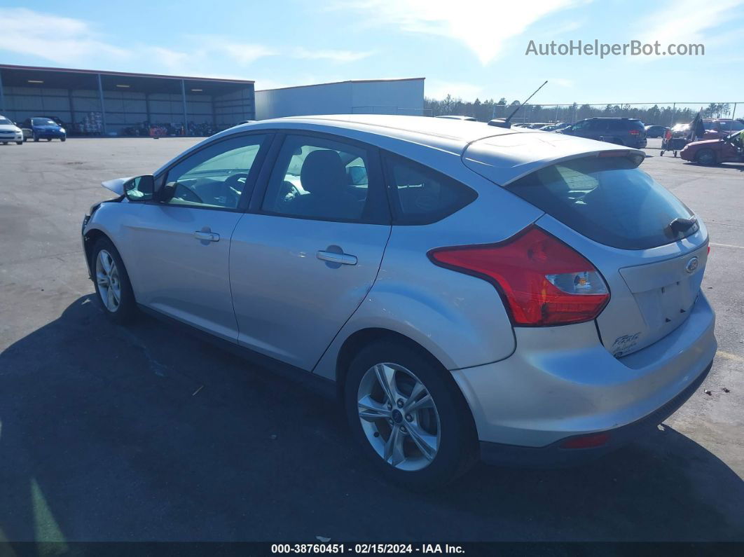 2013 Ford Focus Se Silver vin: 1FADP3K26DL149682