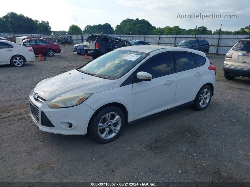 2013 Ford Focus Se White vin: 1FADP3K26DL213719